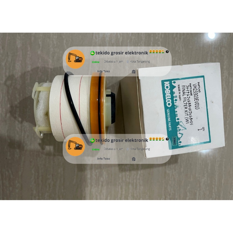 ELEMENT FUEL FILTER SK200-8 SK 200-8 KOBELCO VH23303V010