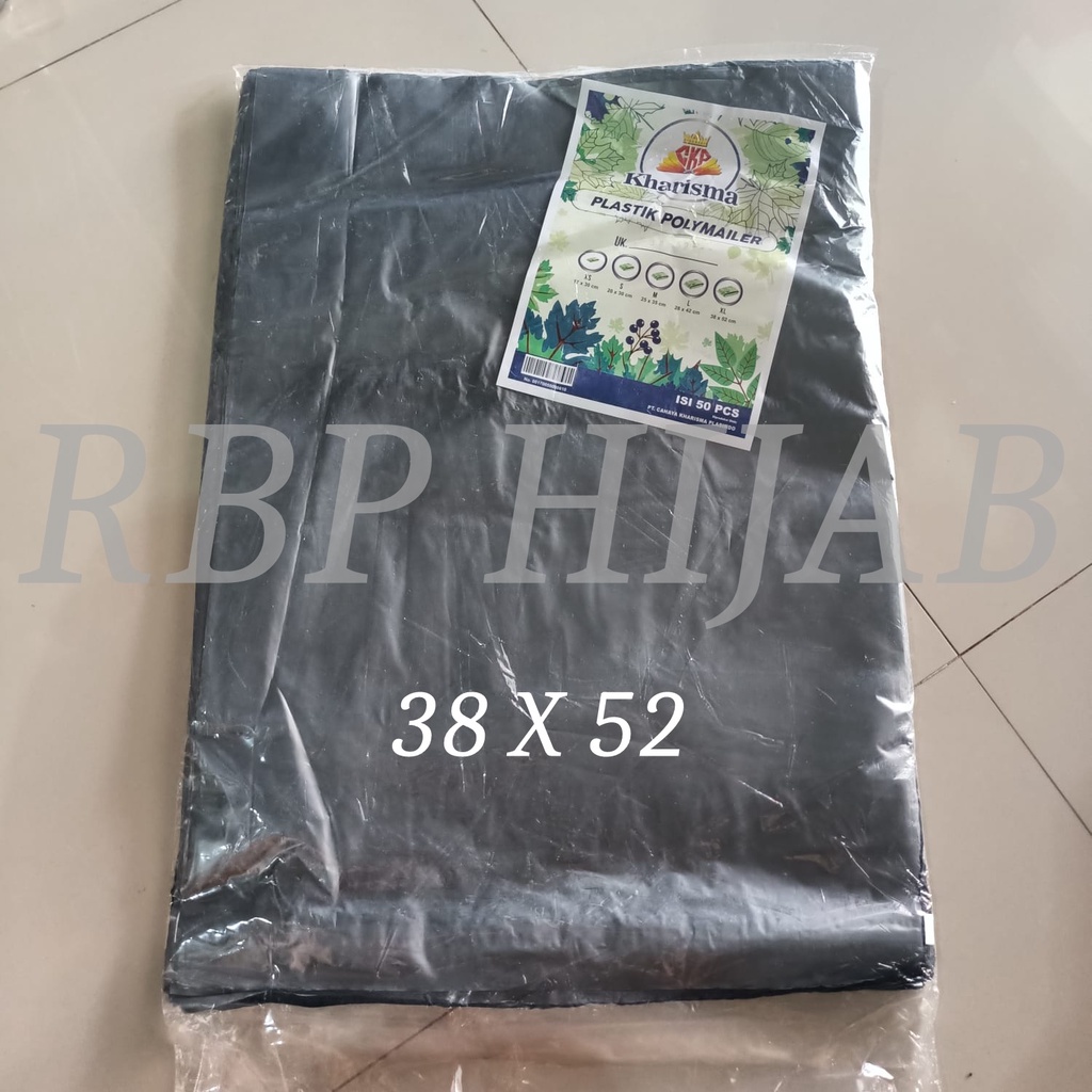 

Plastik Packing Polymailer Polimer 38x52 (50pcs) Abu Glossy Kharisma