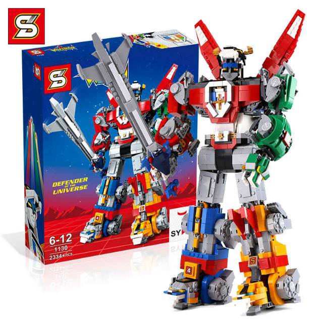 Lego Super Hero Superhero Robot Voltron Ultimate Sy1130 16057 Defender Of The Universe 5 In 1 Shopee Indonesia