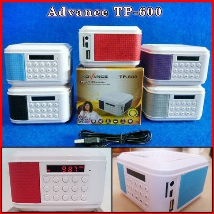 SPEAKER ADVANCE TP-600BT / SPEAKER MUROTAL - MURAH BANGET