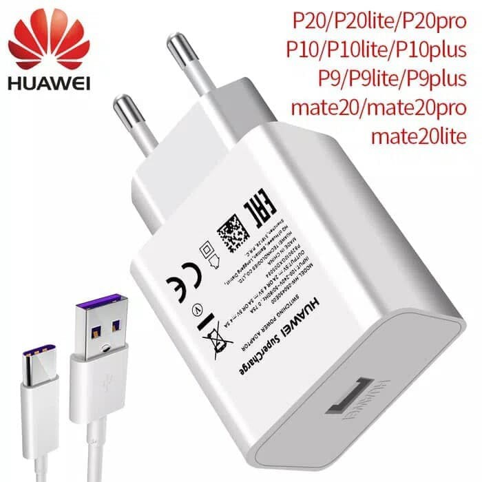 Charger ORIGINAL 100% HUAWEI Fast charging 5A HW-050450E00 MATE Type C