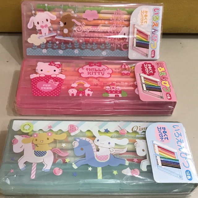 

Pensil Warna Sanrio Hello Kitty, Cinnamoroll Sugar Bunnies