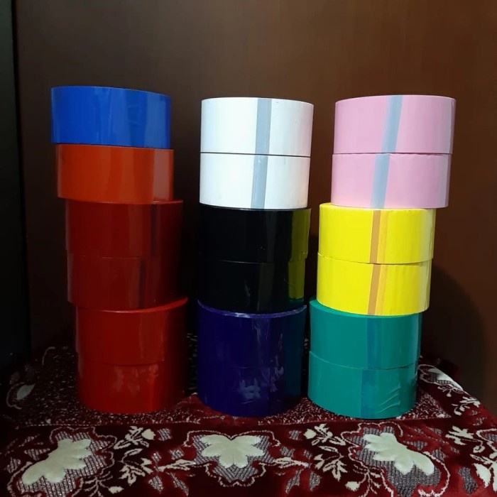 

LAKBAN WARNA -WARNI 48 MM X 100 METER - VARIAN