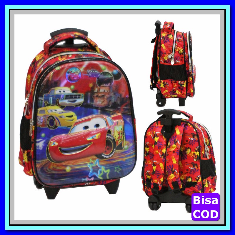 Cod Tas Anak Trolley Roda Dorong Tk Pg Kuda Pony Unicorn Glossy P XH314 Tas Trolley Anak Tk Import -