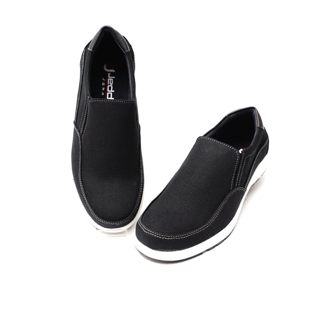 JEDDI [KSM 701] Sepatu Slip On Pria/ Sepatu Kulit Pria/ Sepatu Selop Kasual Formal Kerja