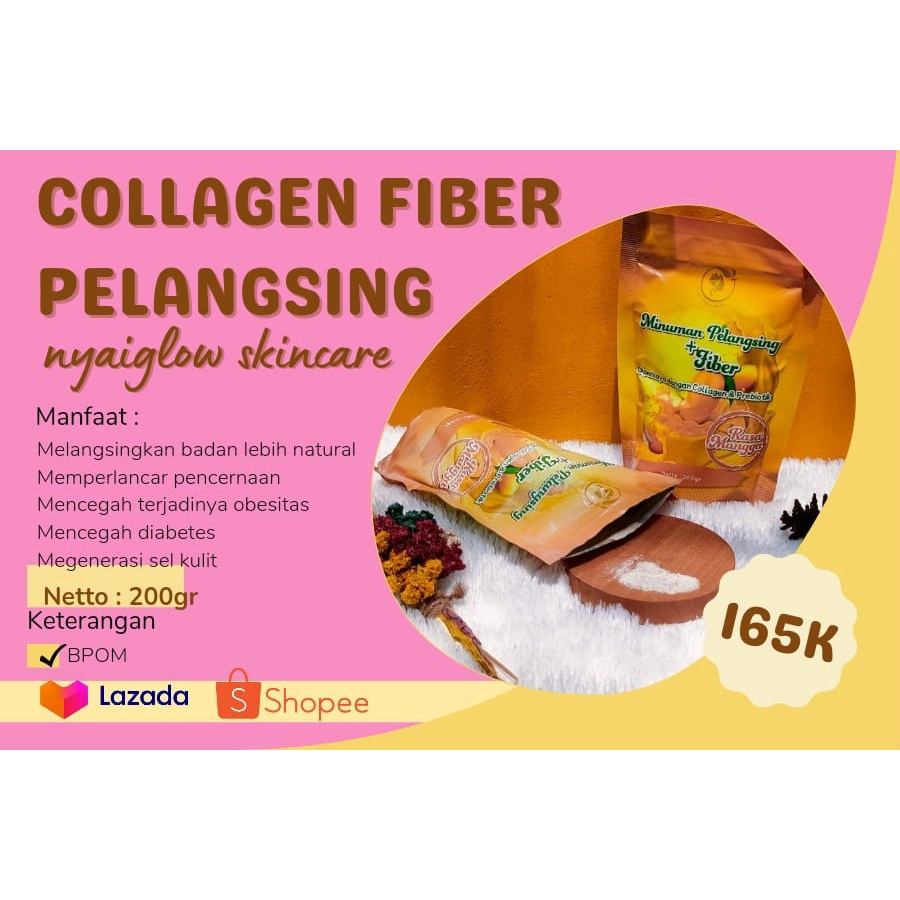 

Pelangsing Fiber Collagen Nyai Glow