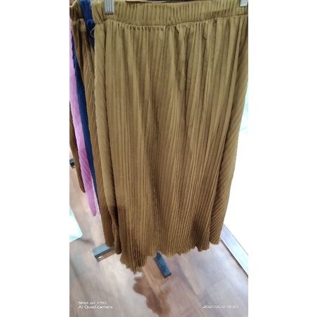 Rok plisket - rok wanita premium original