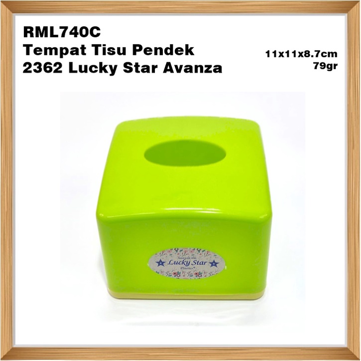 RML740C Tempat Tisu Pendek 2362 Lucky Star Avanza