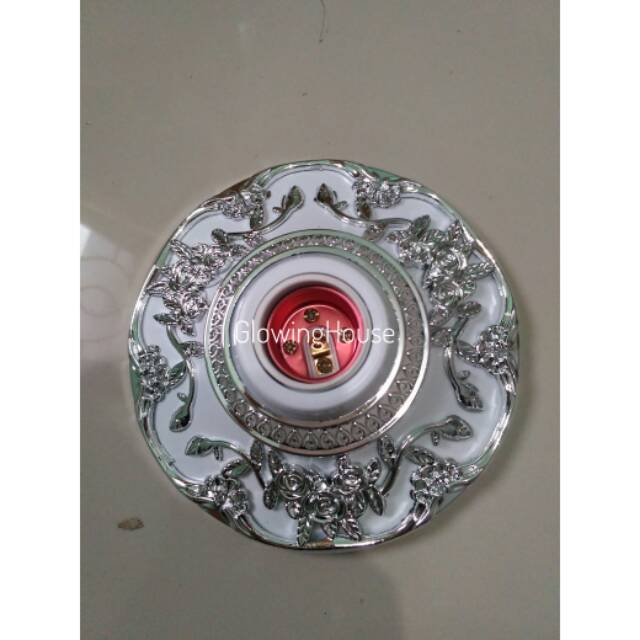 Fitting plafon dudukan lampu hias rumah e 27