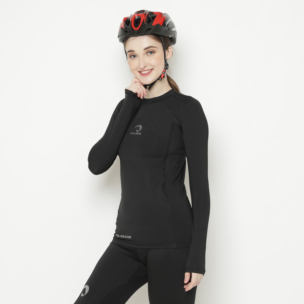 Baselayer Long Sleeve Baju  Manset  Waldos Ladies Wanita  