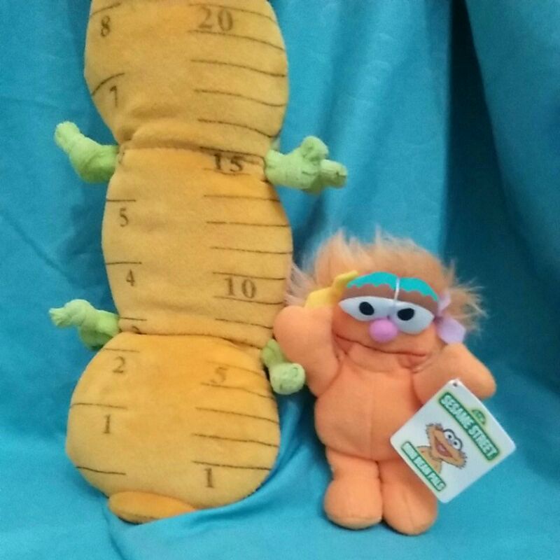 Boneka ZOE "Mini Bean Pals" Sesame Street
