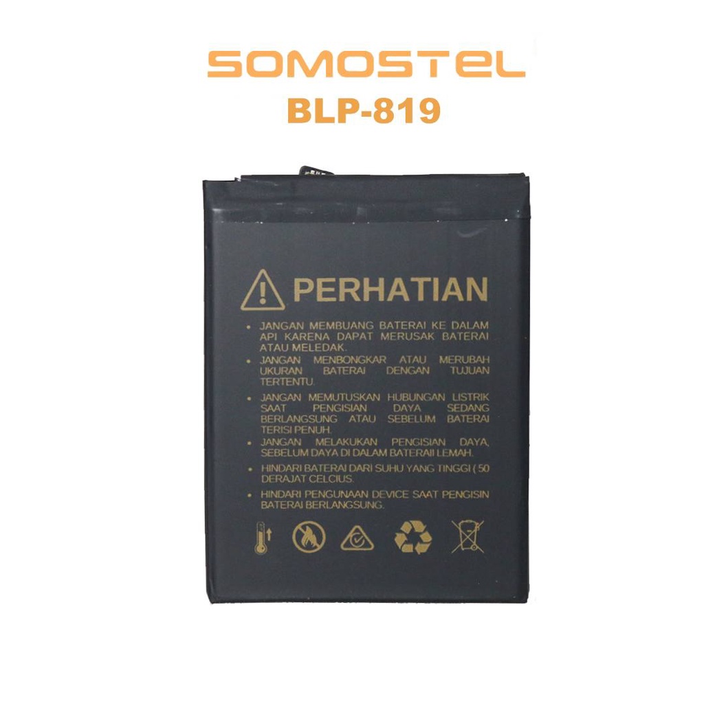 Somostel - BLP819 Reno 5 / Reno 5F Batre Batrai Baterai