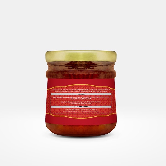 

Sambal-Aneka- Rempah Nusantara Sambal Mbledosss 3 Botol Jar X 120Gr -Aneka-Sambal.