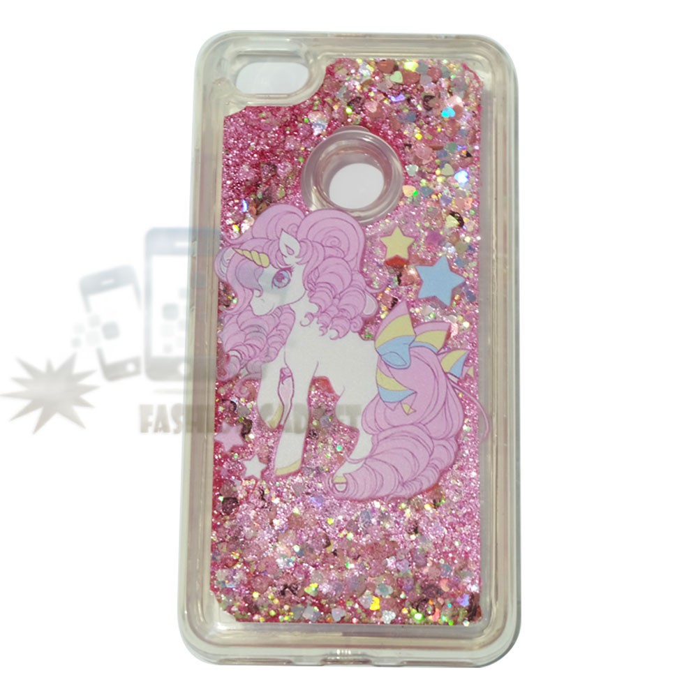 Casing Xiaomi Redmi Note 5A / Silikon Water Glitter Gambar Lucu / Case Xiaomi Redmi Note 5A