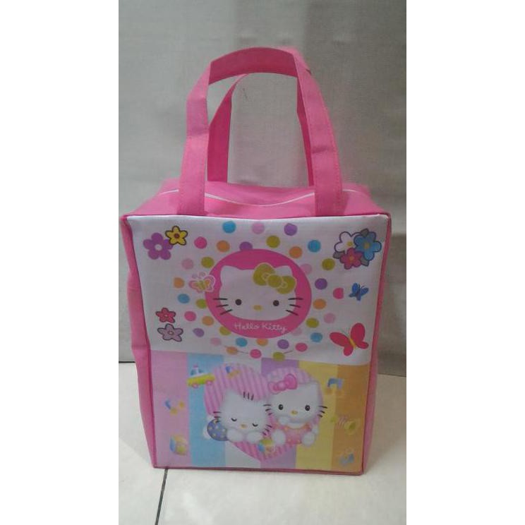 

Tas Ulang Tahun Zipper / Resleting Kartun Hello Kitty ( Tas Ulang Tahun, Tas Ultah, Tas Souvenir