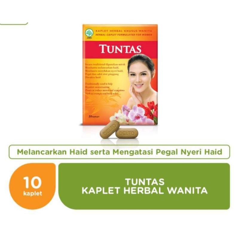 

TUNTAS/Kaplet untuk melancarkan HAID dan meredakan Nyeri HAID