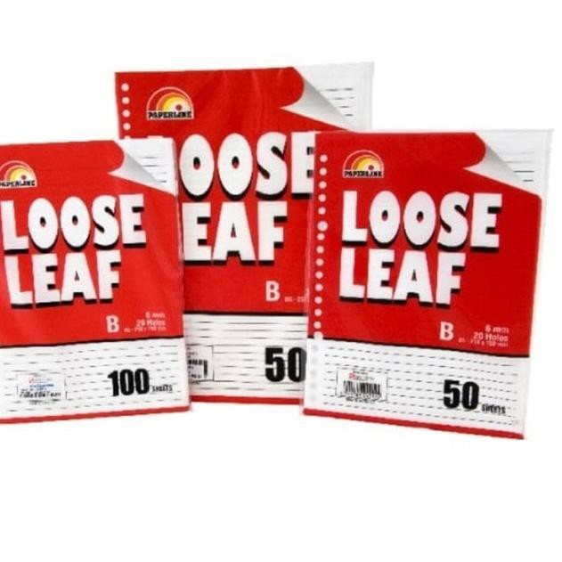 

PROMO BESAR (whz-770) Kertas Loose Leaf / File B5 100 Paperline / Big Boss