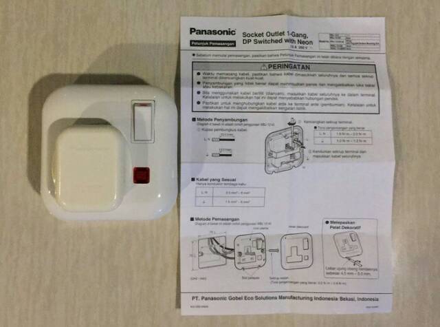 PANASONIC Stop Kontak AC SET SNI panasonic