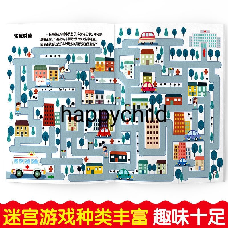 maze book mandarin big size full color buku impor buku anak happychild