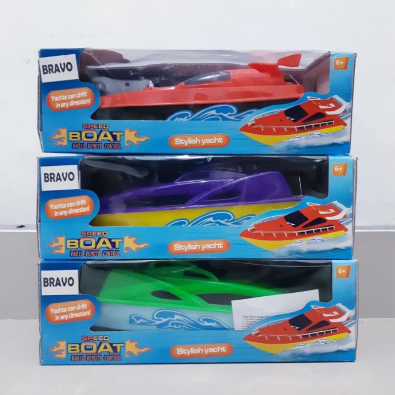 Mainan Rc Speed Boat Remote Control - Perahu Cepat Remot Kontrol Anak