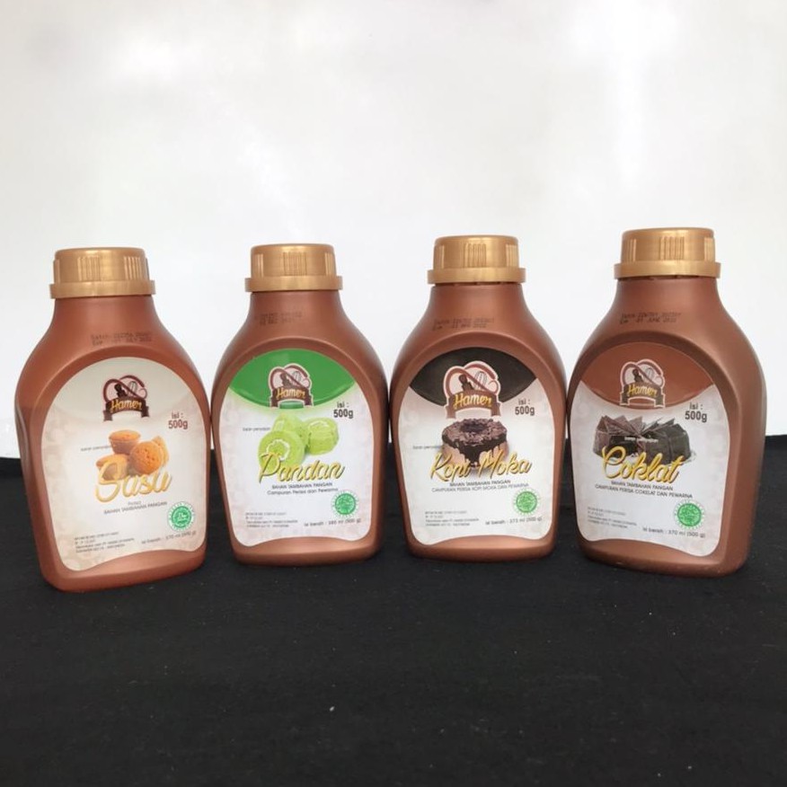 

Perisa dan Pewarna HAMER 500 gr