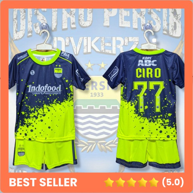 BEST SELLER Baju bola anak ciro terbaru 2022 2023 persib messi RONALDO klok SILVA fullprinting 1-14th