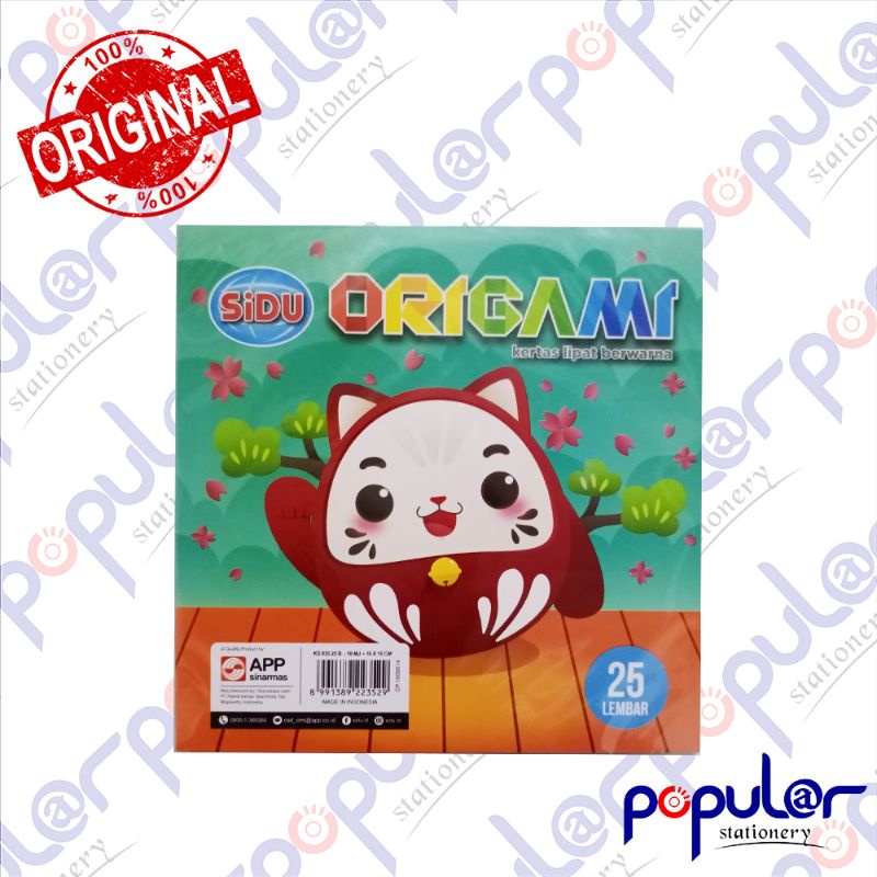 

Kertas Lipat SIDU 16x16 Isi 25 Lembar