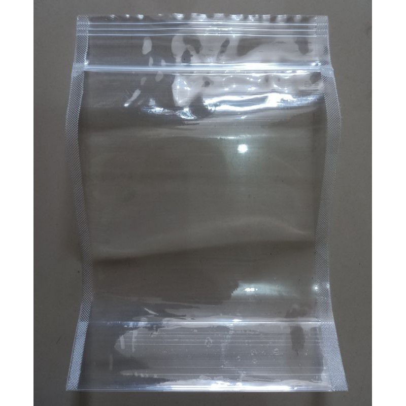 Standing Pouch DOUBLE SEAL/PLASTIK KLIP 50lembar