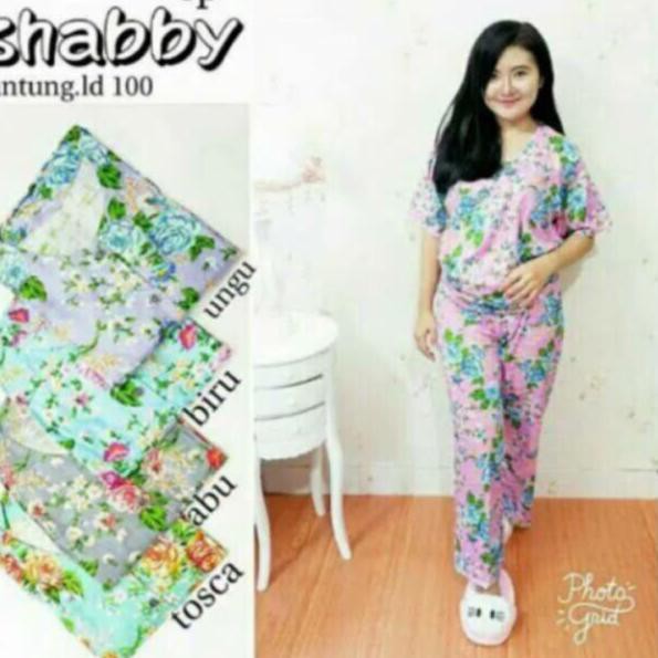 Jangan Ketinggalan order..  FULAIZAH BATIK - Setelan celana shabby kancing depan busui bumil santung