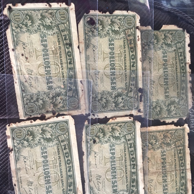 Uang Kuno 10 Fedral 1948 borongan