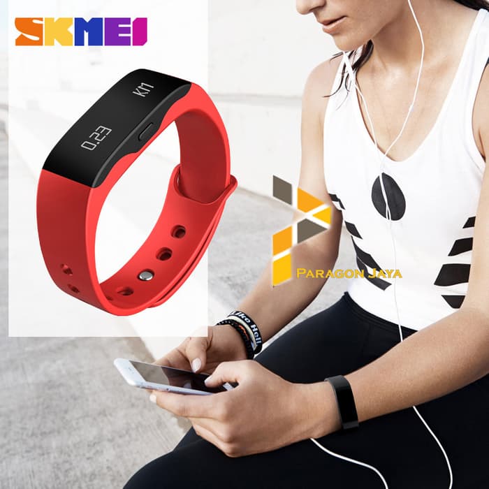 Smart watch Smartband SKMEI L28T Original  RED