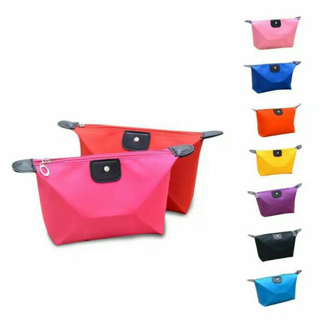 TERBARU!!! TAS KOSMETIK MURMER WARNA ACAK BAG POUCH