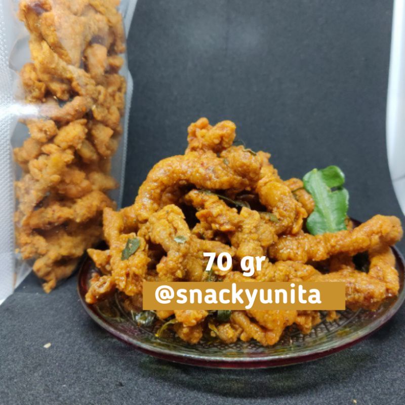 

paket reseller 20 pcs keripik usus 70 gram