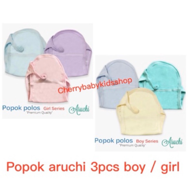 Popok Bayi Aruchi 3pcs Bahan Lembut &amp; Nyaman