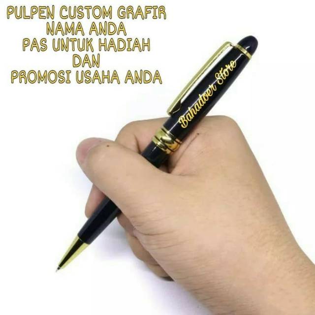 

PULPEN GRAFIR CUSTOM NAMA PREMIUM PEN FREE BOX PEN GRAFIR BY REQUEST YOUR NAME
