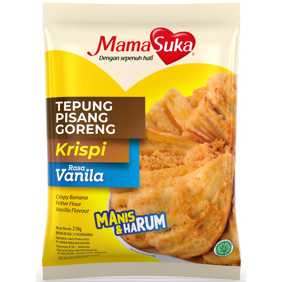 

Tepung Pisang Goreng Vanila Mamasuka 70g