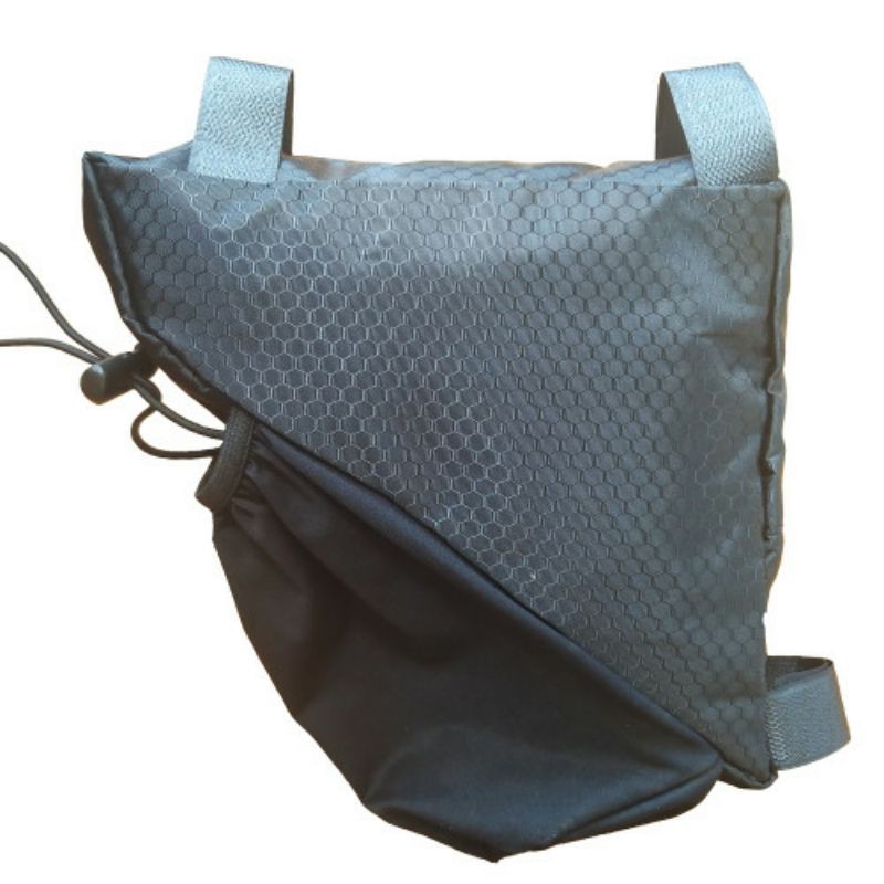 FAB-004HT Tas sepeda tahan air dengan bottle pouch Flexzone hitam