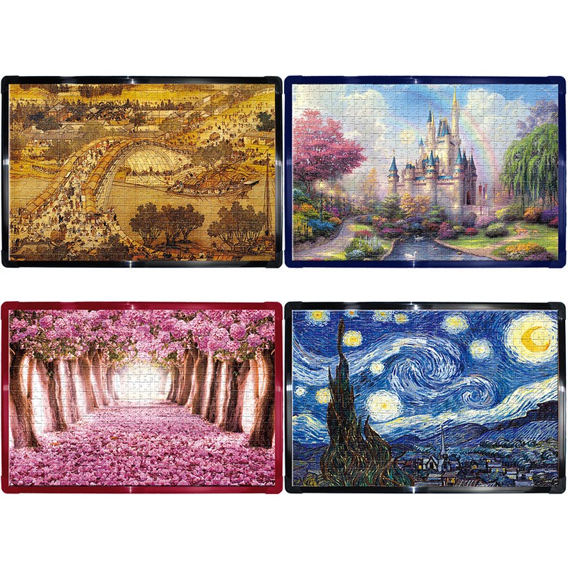 Frame Puzzle / BINGKAI PUZZLE JIGSAW 1000 PCS Uk 75 x 50 CM