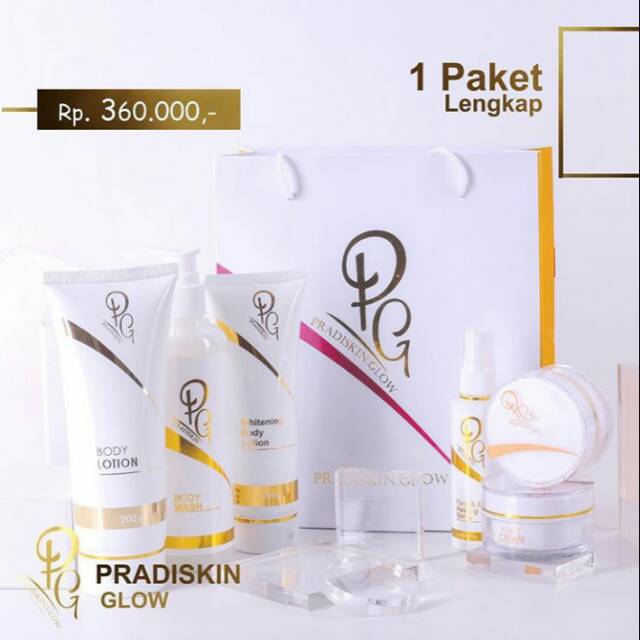 Pradiskin glow paket badan