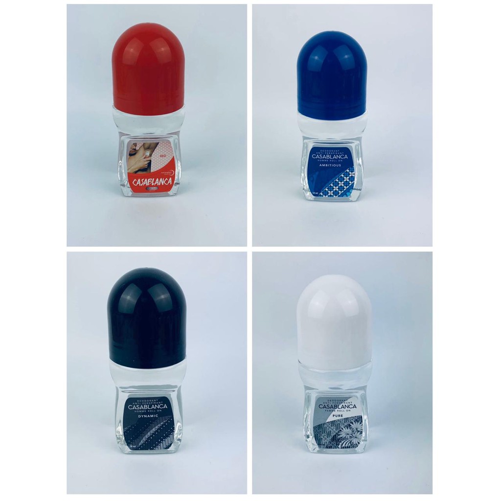 DEODORANT CASABLANCA 50ML 4 VARIAN AROMA