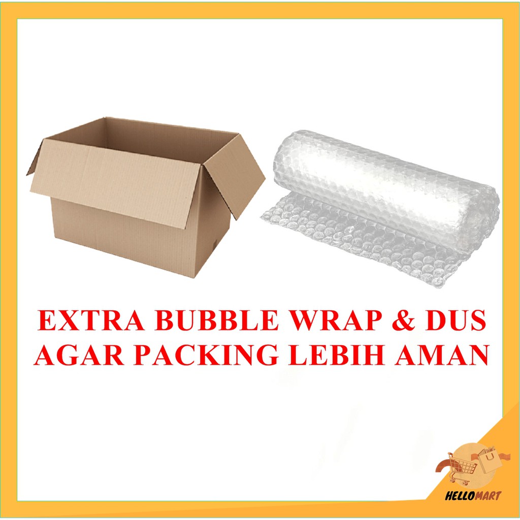 Extra Bubble Wrap / DUS Untuk Packing Lebih Aman