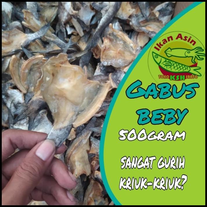 

Ikan Asin Gabus Baby-500Gram