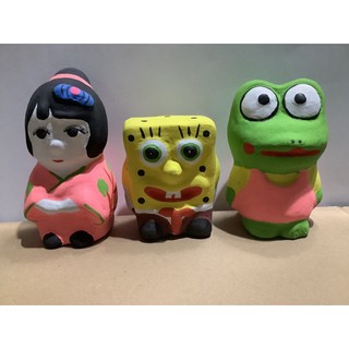 Gerabah celengan lucu spongebob hello kitty minion Gerabah celengan lucu spongebob hello kitty minion