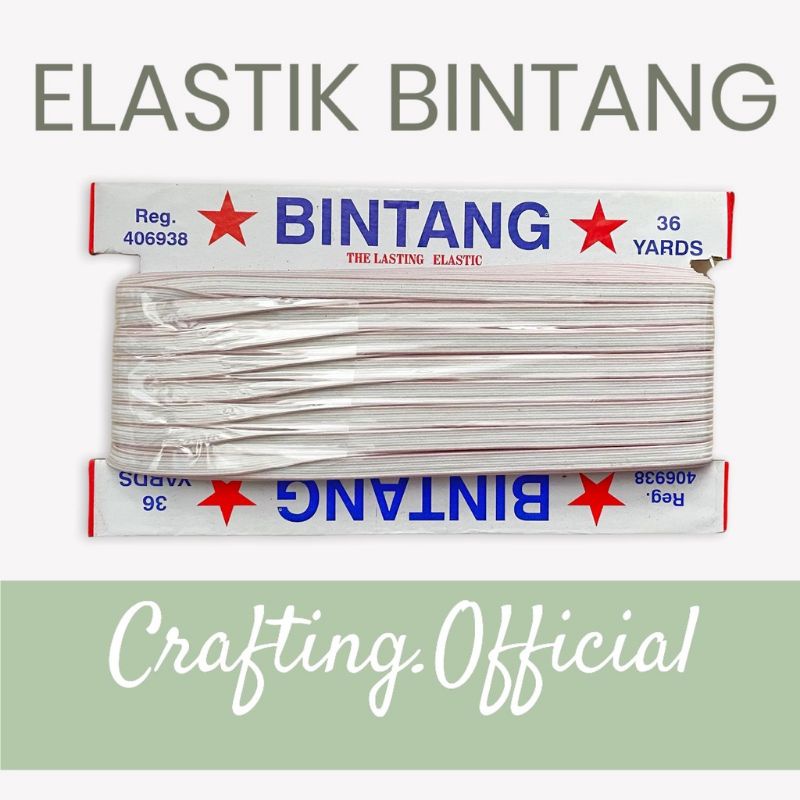 1ROLL KOLORAN ELASTIK BINTANG