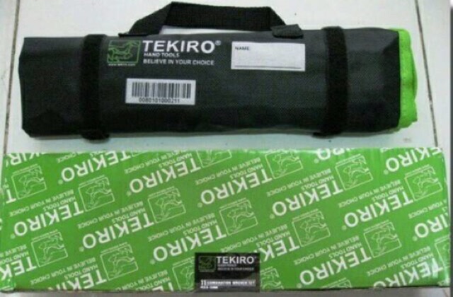 Kunci Ring Pas Set 11pcs Tekiro 8-24mm