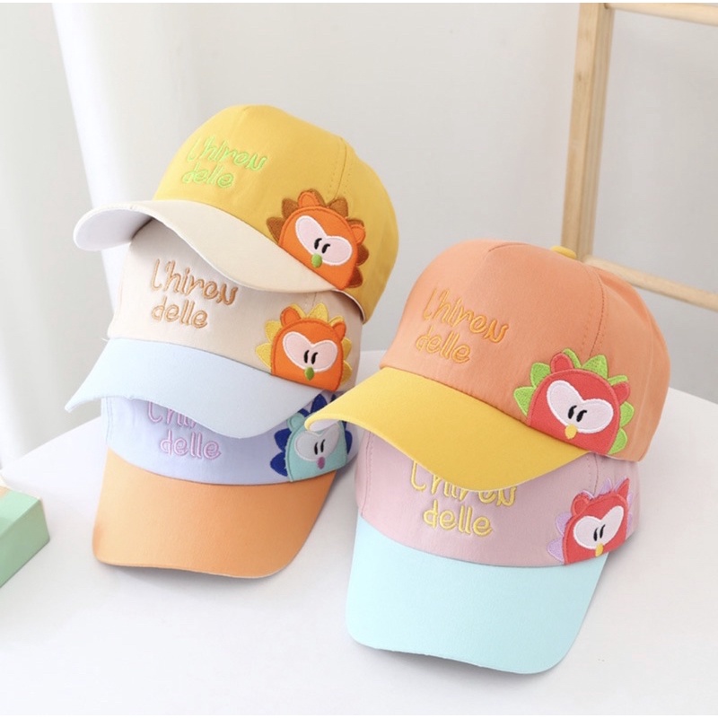 Topi Baseball Anak Hedgehog Delle / Kids Baseball Hat