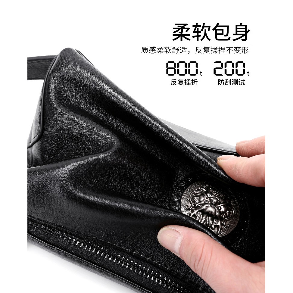 [ORIGINAL] Baodidaishu Handbag Dompet Panjang Kulit Pria Casual Style Men's Korean Fashion Import