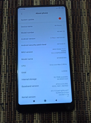 HP BEKAS XIA   OMI MI MIX 2S 64GB RAM 6 BATANGAN | Shopee