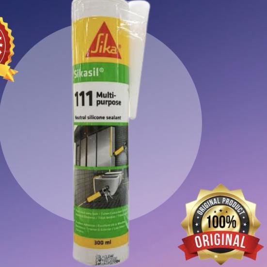 

℗ LEM SIKASIL AP / SIKASIL 111 / SEALANT NETRAL - Abu-abu ☏