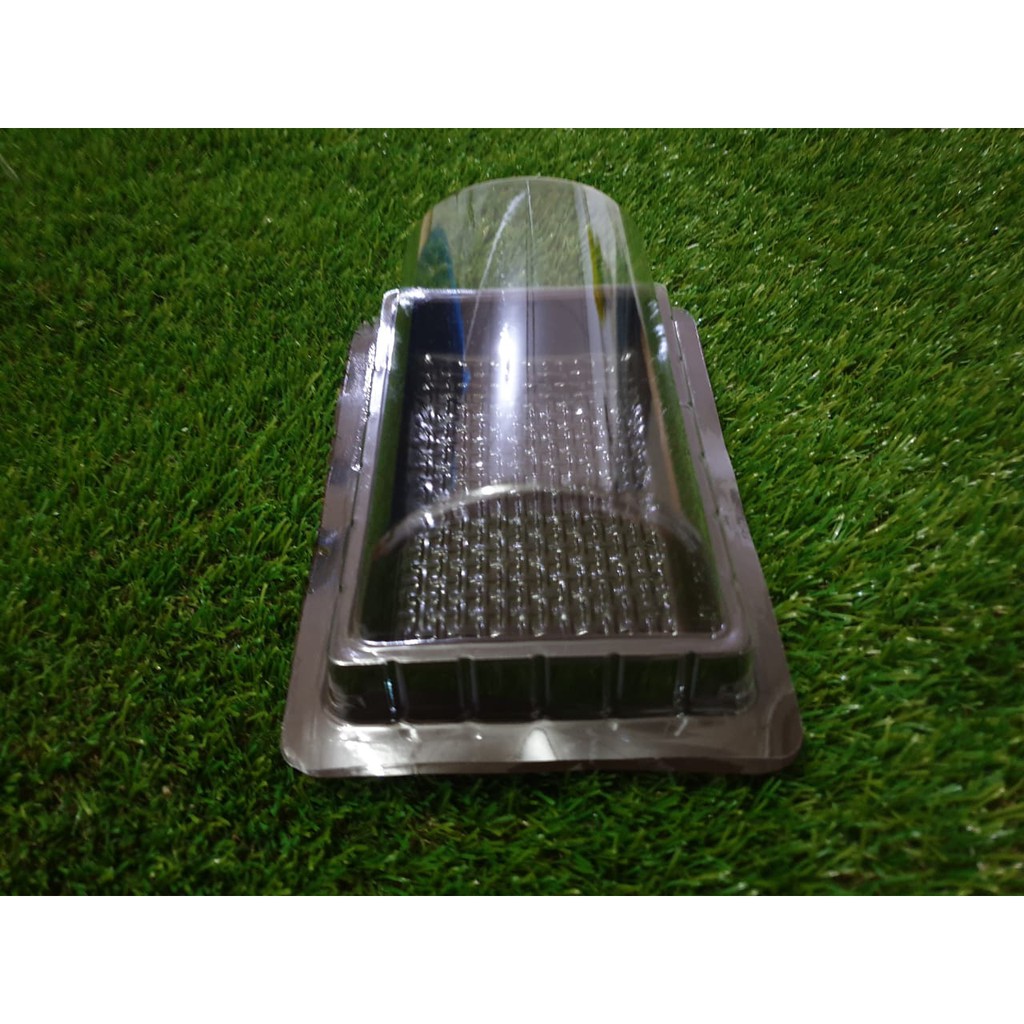 Tray Mika Plastik Kue Bolu Gulung (isi 50pcs) Kecil Ukuran 15cm / BGT 15